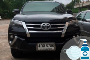 Аренда машины с водителем в Тайланде, внедорожник Toyota Fortuner